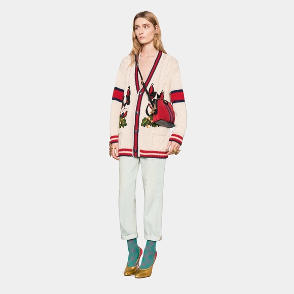 Gucci Ophidia Small Suede & Leather Cross Body Bag - Picture 8 of 8